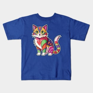 Anatomic Cat Kids T-Shirt